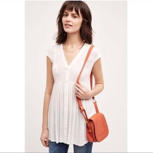 Anthropologie • Vanessa Virginia Ladder Lace Tunic Size Xs